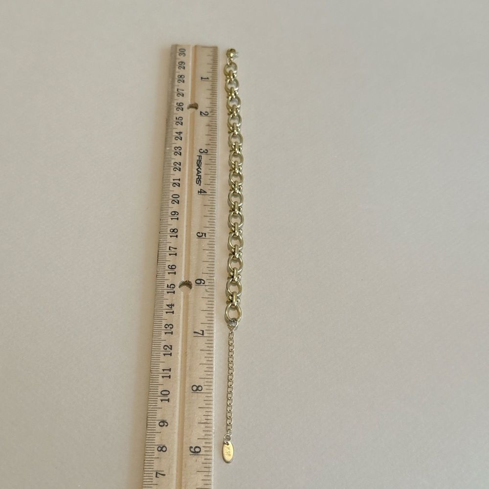 Minimalist link chain bracelet #1370 - Picture 5 of 5